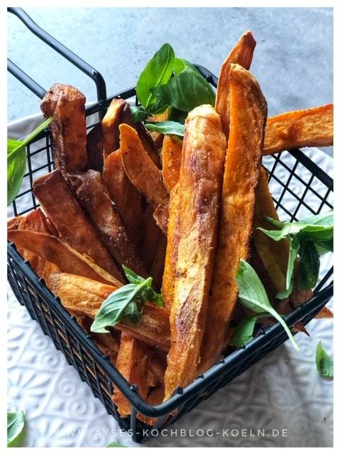 Susskartoffel Pommes Backofen Einfache Und Schnelle Rezepte