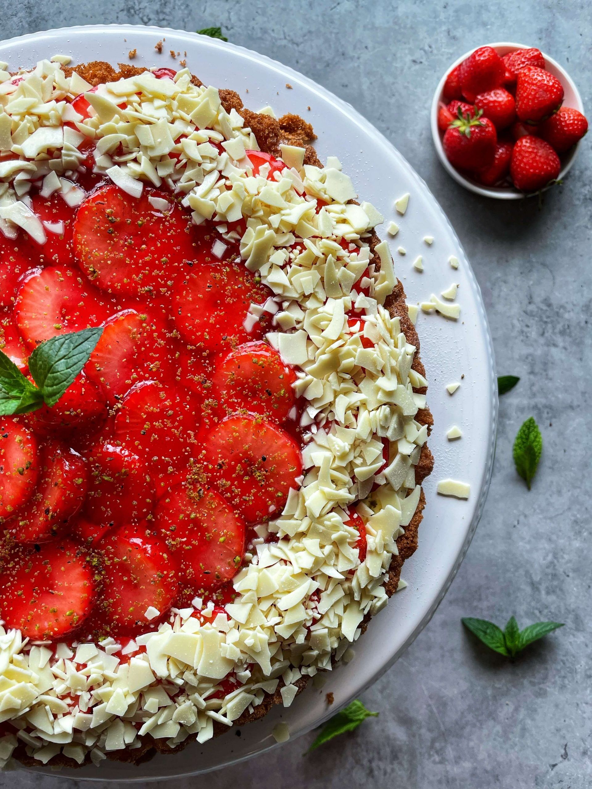 Der leckerste Sommerkuchen mit Erdbeeren